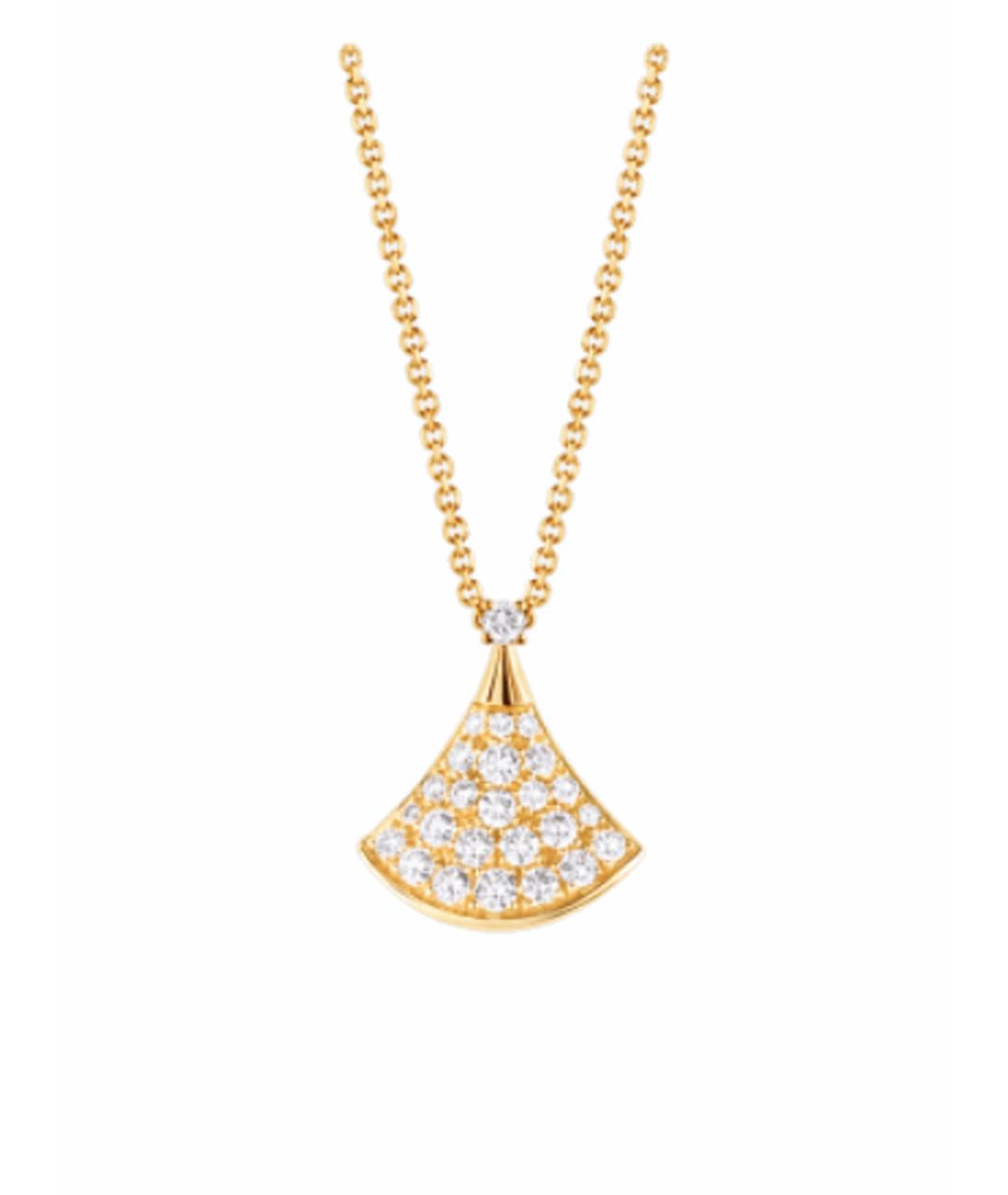BVLGARI Золотое колье из желтого золота, фото 1