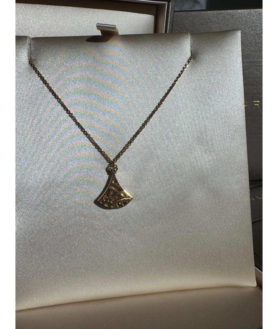 BVLGARI Золотое колье из желтого золота, фото 7