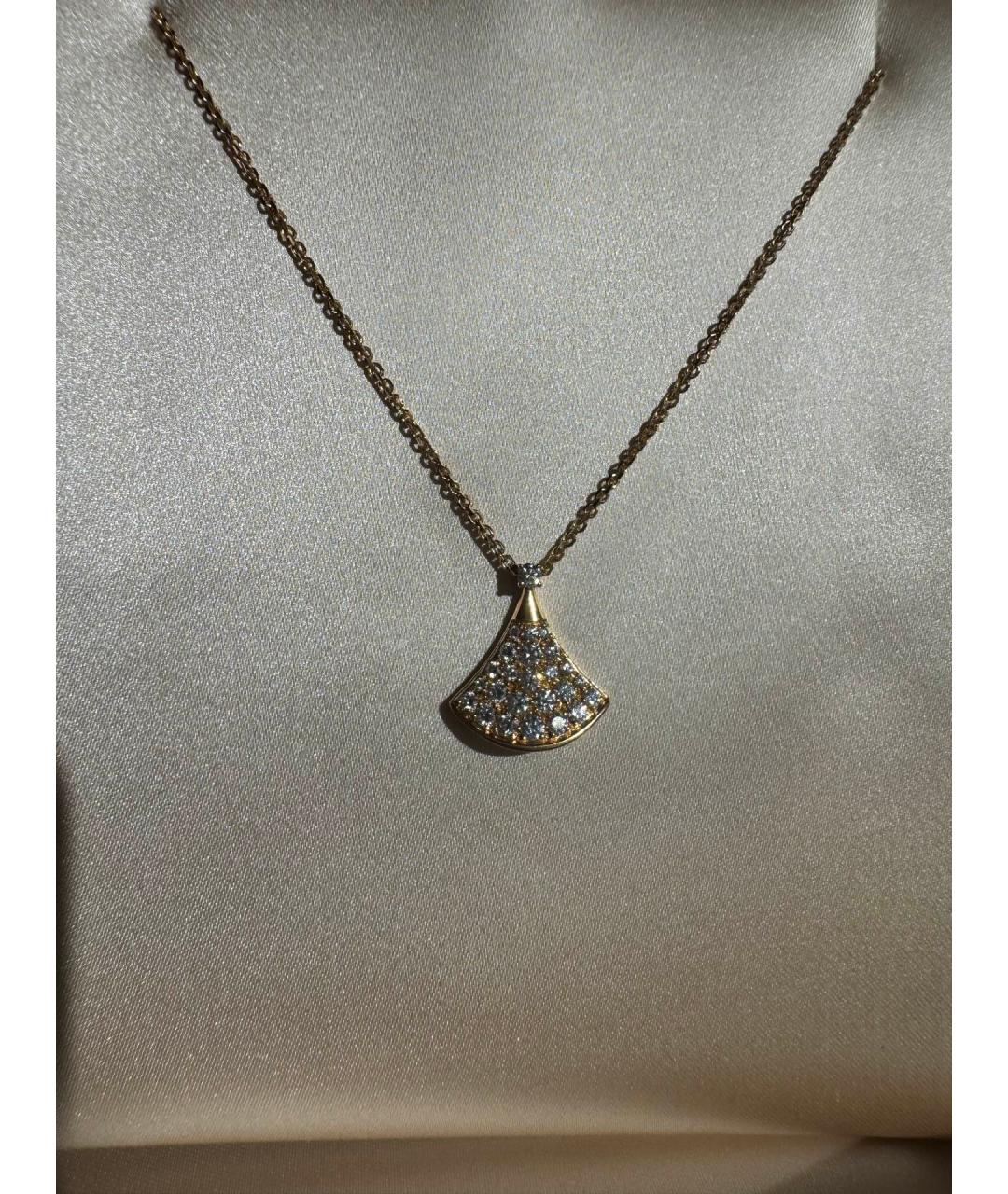 BVLGARI Золотое колье из желтого золота, фото 5