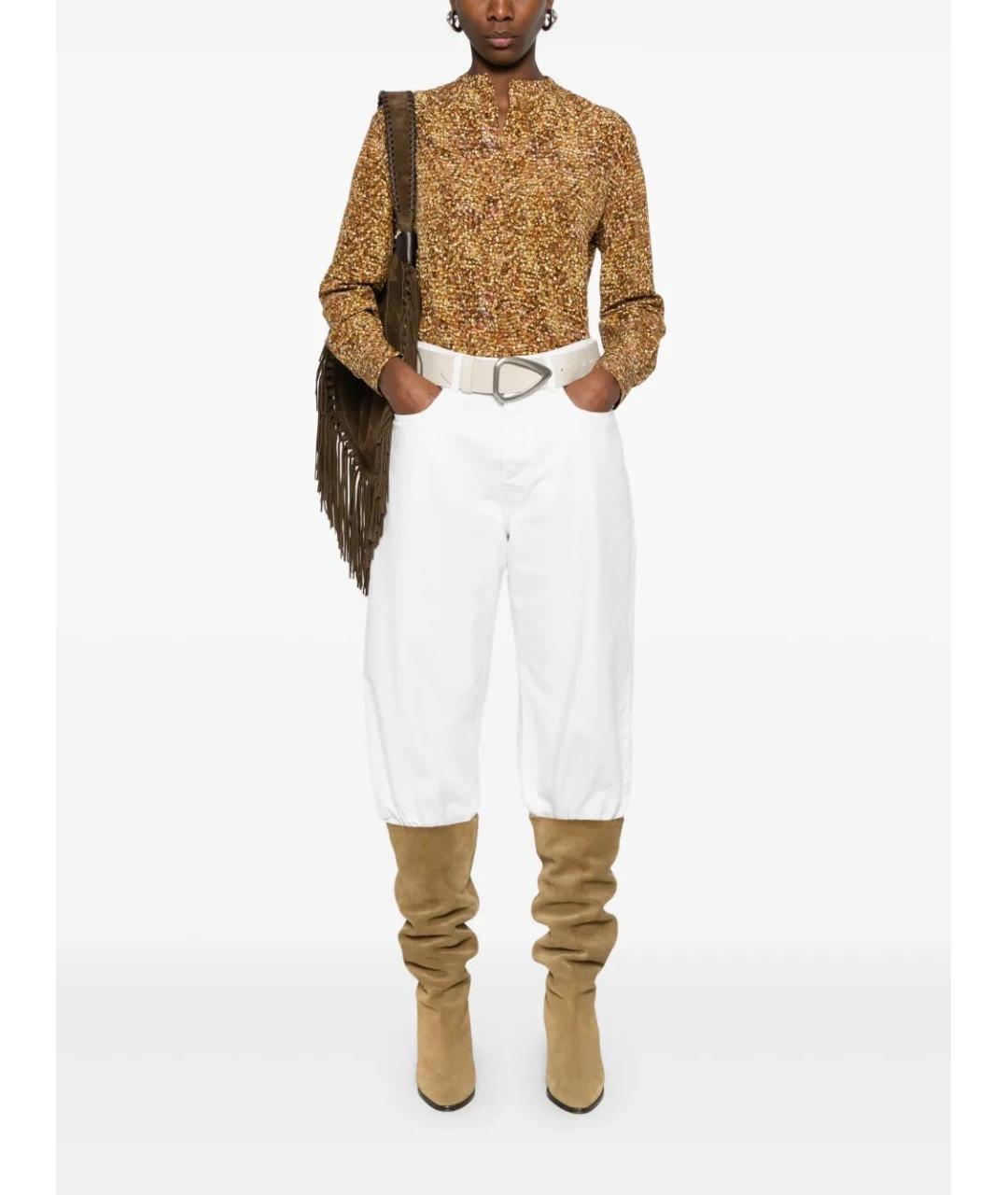 ISABEL MARANT Золотая блузы, фото 5