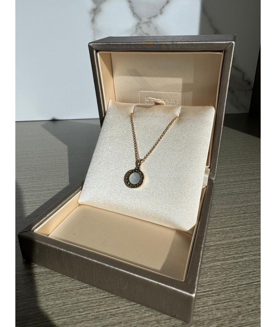 BVLGARI Золотое колье из розового золота, фото 3
