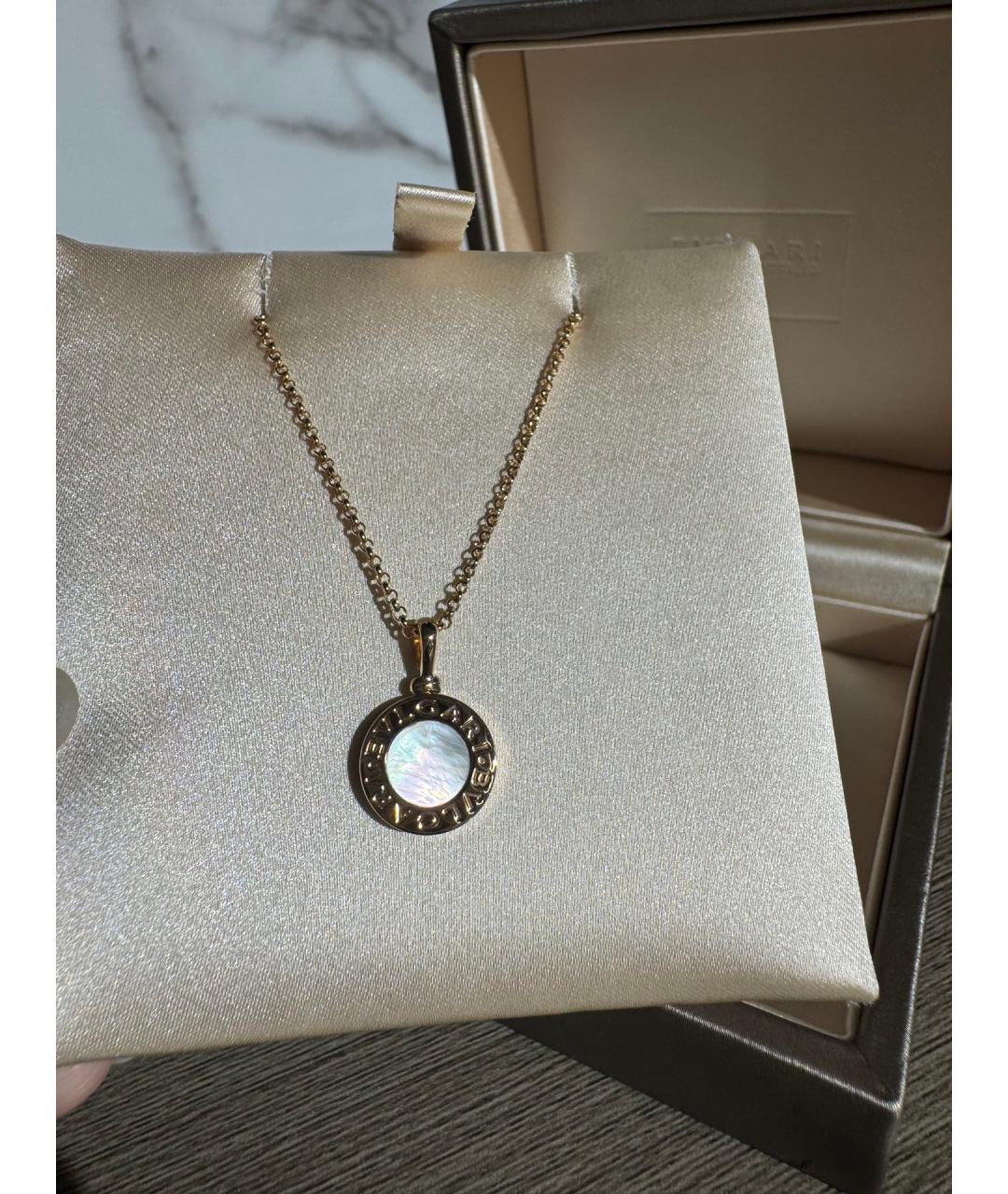 BVLGARI Золотое колье из розового золота, фото 5