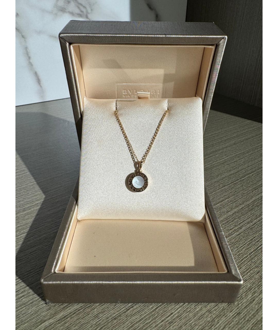 BVLGARI Золотое колье из розового золота, фото 2