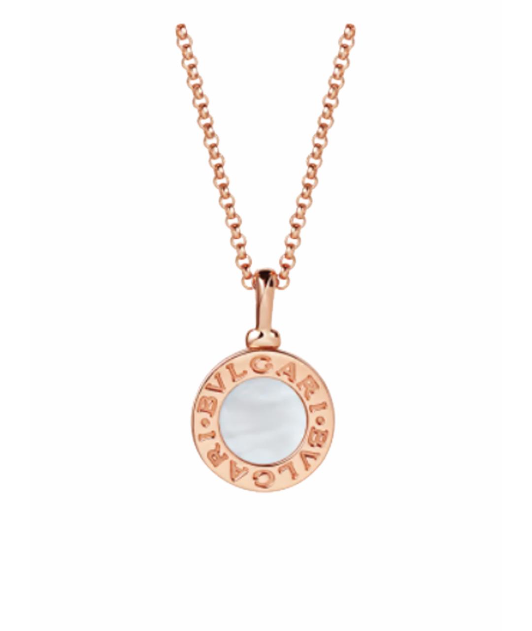 BVLGARI Золотое колье из розового золота, фото 1