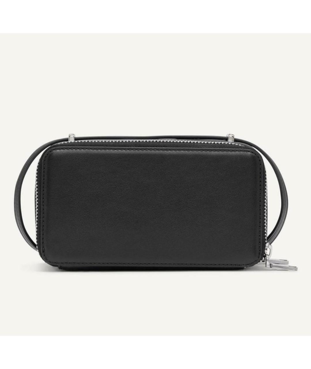 DKNY Черная сумка через плечо из искусственной кожи, фото 3