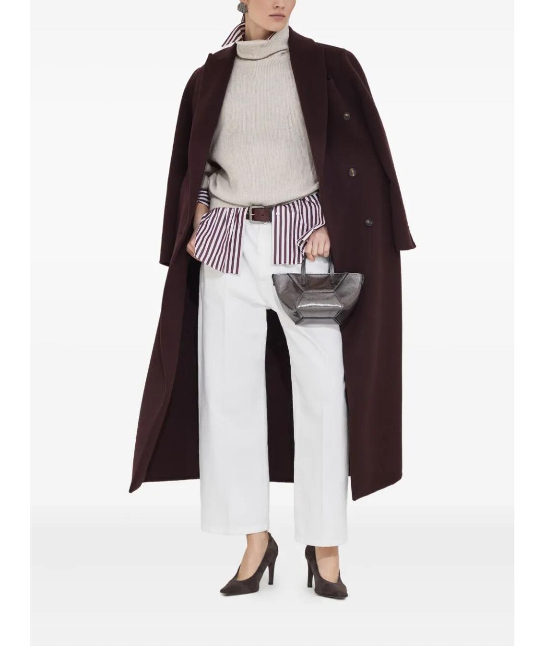 BRUNELLO CUCINELLI Серый кашемировый джемпер / свитер, фото 5