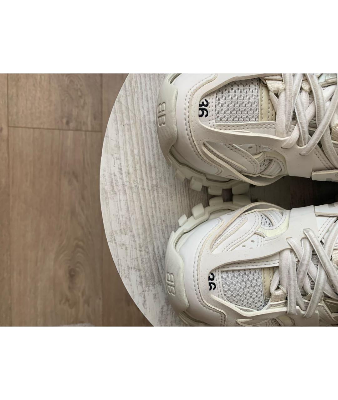 BALENCIAGA Белые кроссовки, фото 6