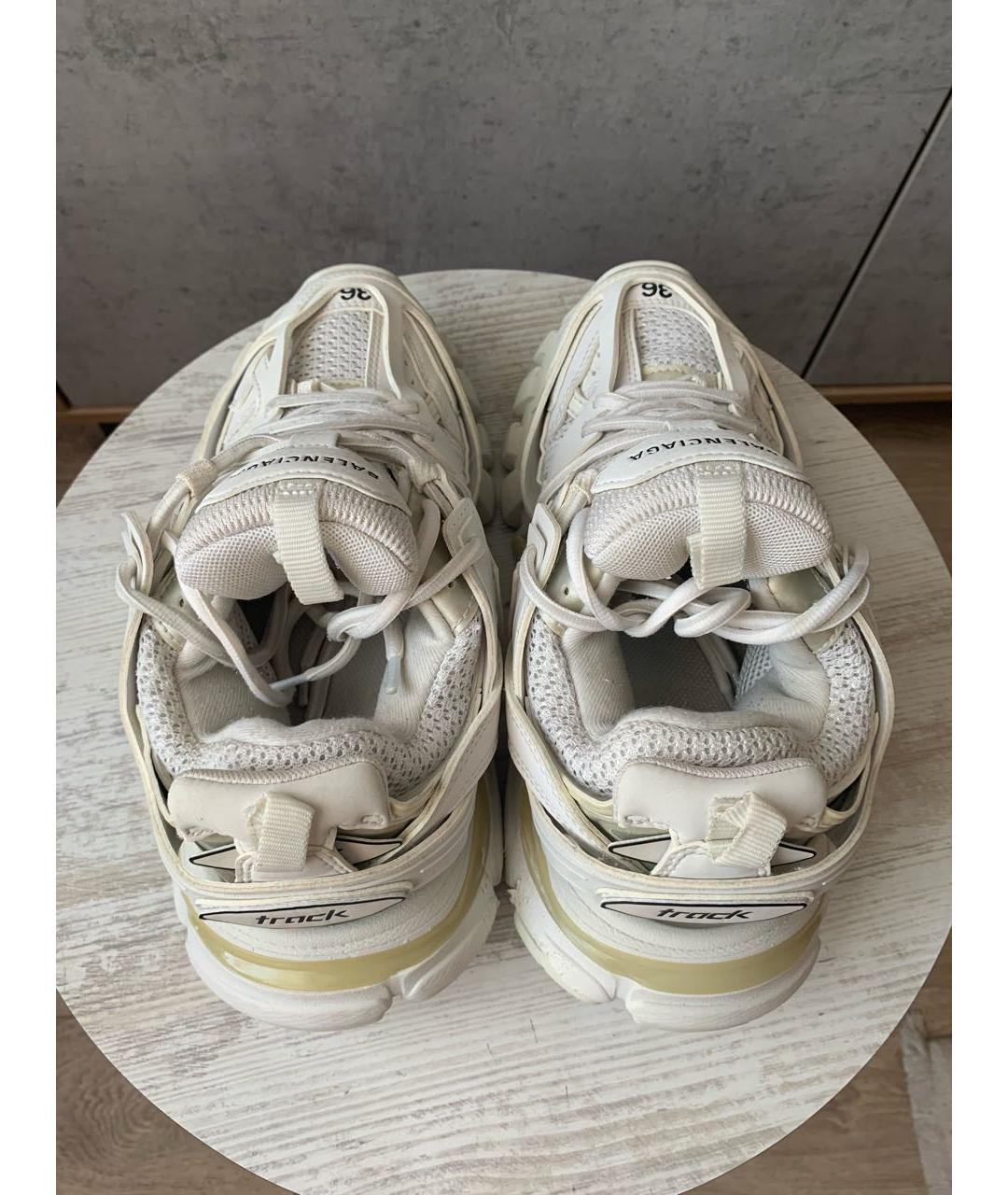 BALENCIAGA Белые кроссовки, фото 3