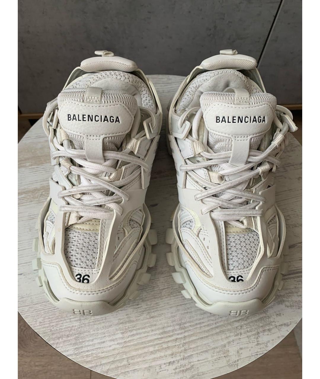 BALENCIAGA Белые кроссовки, фото 2