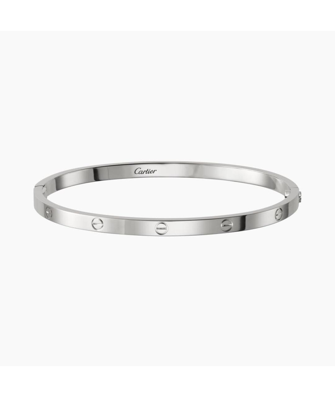 CARTIER Браслет из белого золота, фото 4