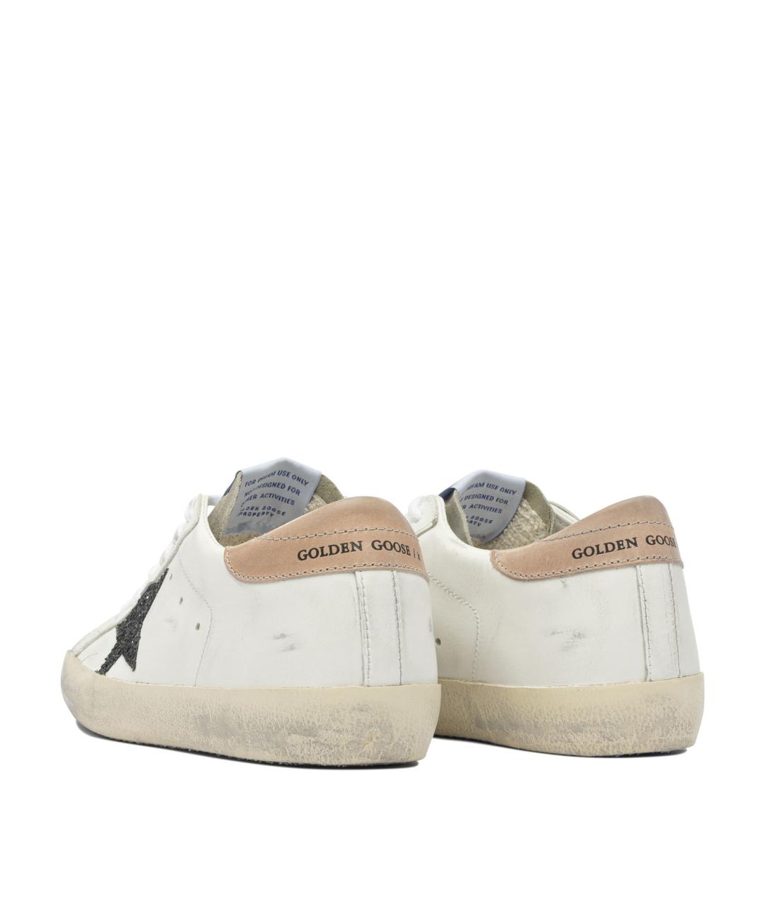 GOLDEN GOOSE DELUXE BRAND Белые кожаные кеды, фото 3