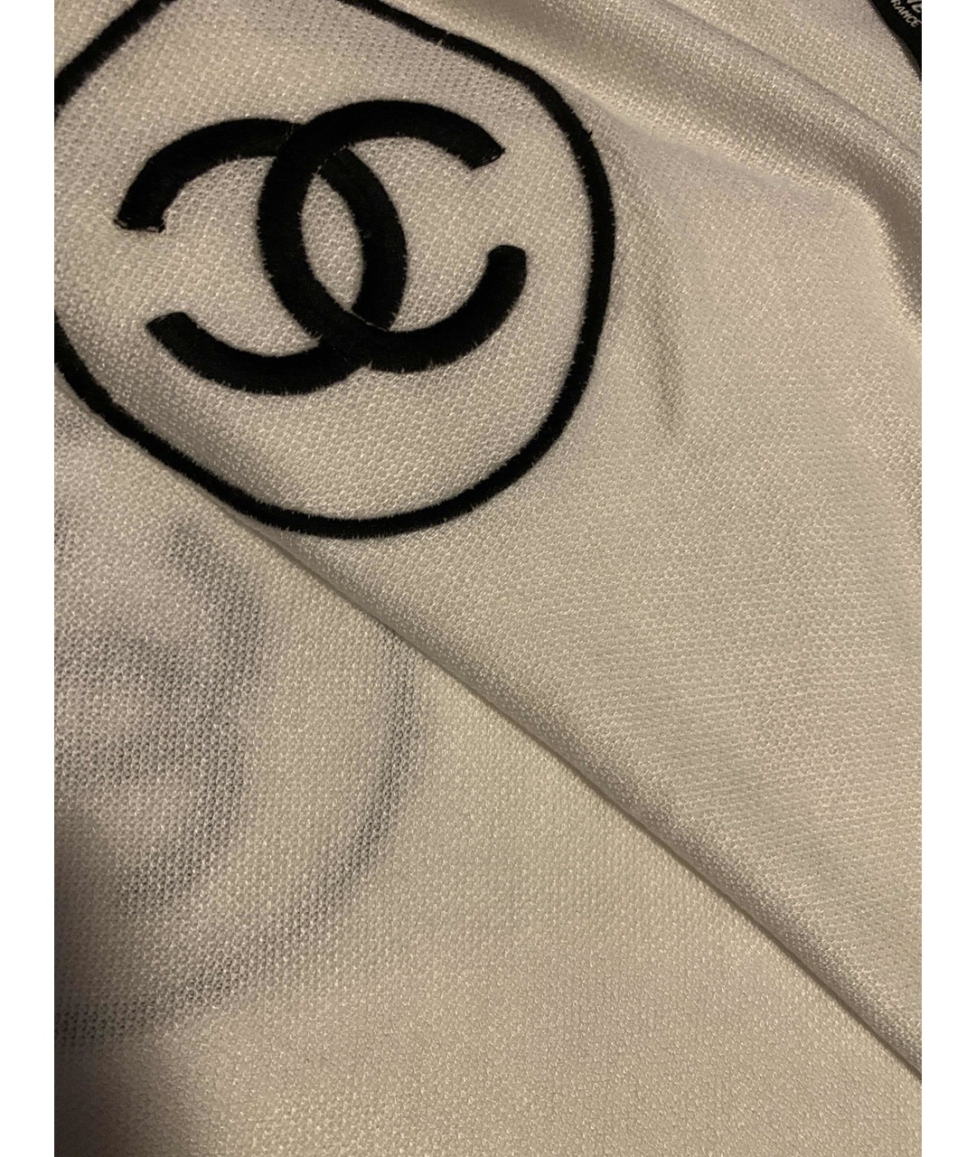 CHANEL PRE-OWNED Белый кашемировый шарф, фото 2