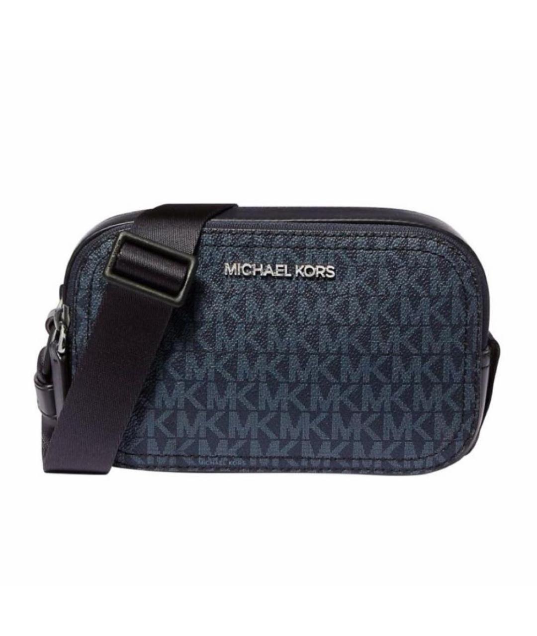 MICHAEL KORS Темно-синяя сумка на плечо, фото 1