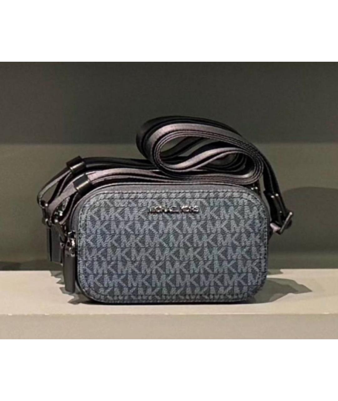 MICHAEL KORS Темно-синяя сумка на плечо, фото 7