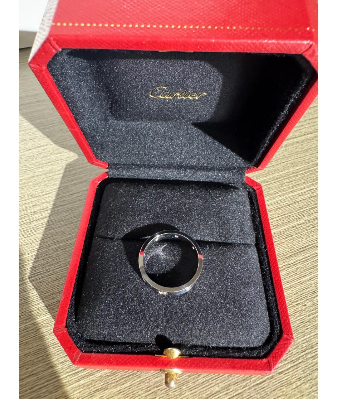 CARTIER Серебряное кольцо из белого золота, фото 3