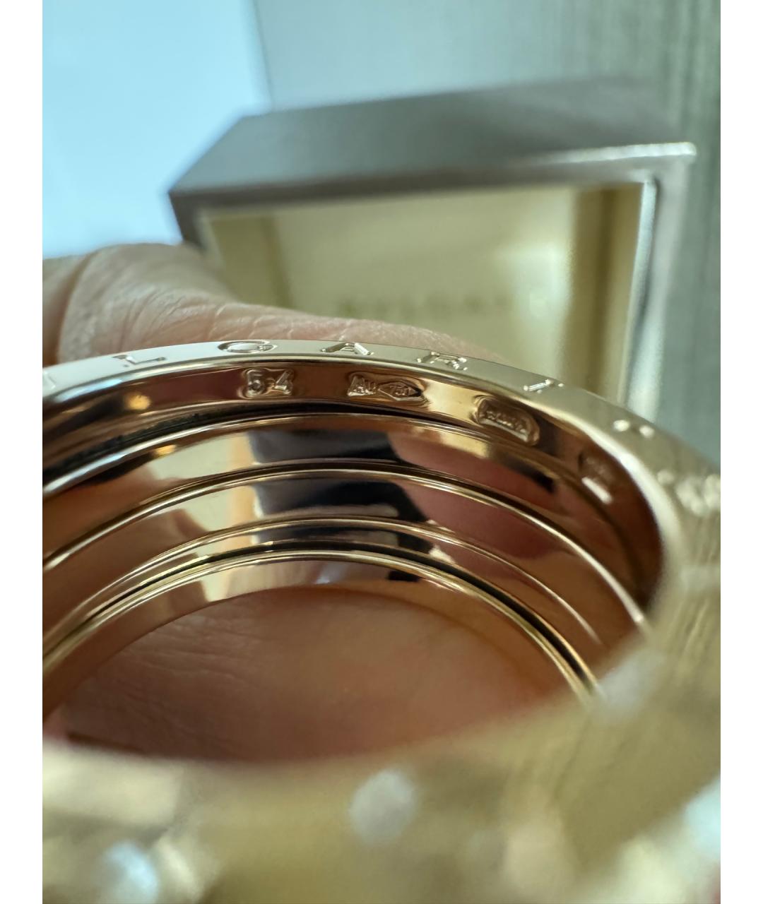 BVLGARI Золотое кольцо из розового золота, фото 8