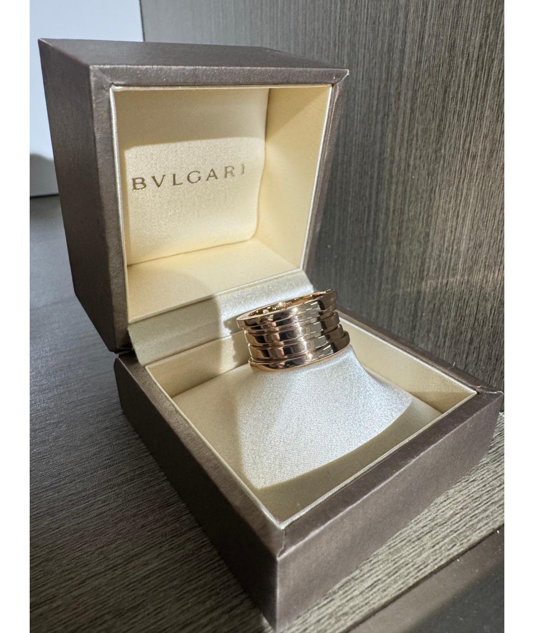 BVLGARI Золотое кольцо из розового золота, фото 3