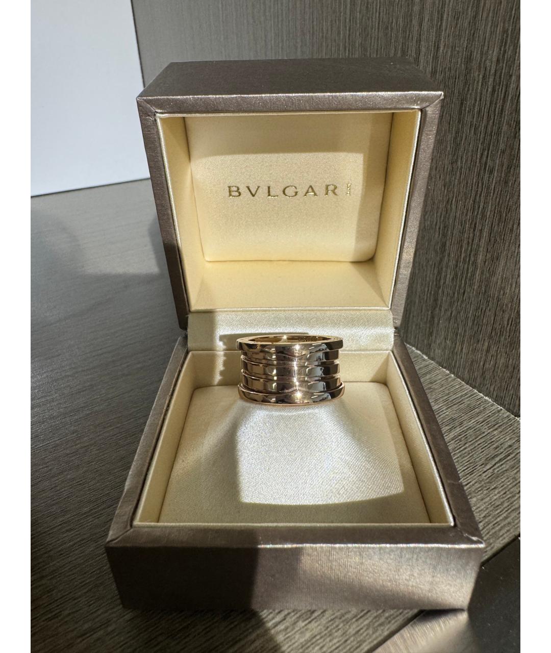 BVLGARI Золотое кольцо из розового золота, фото 2
