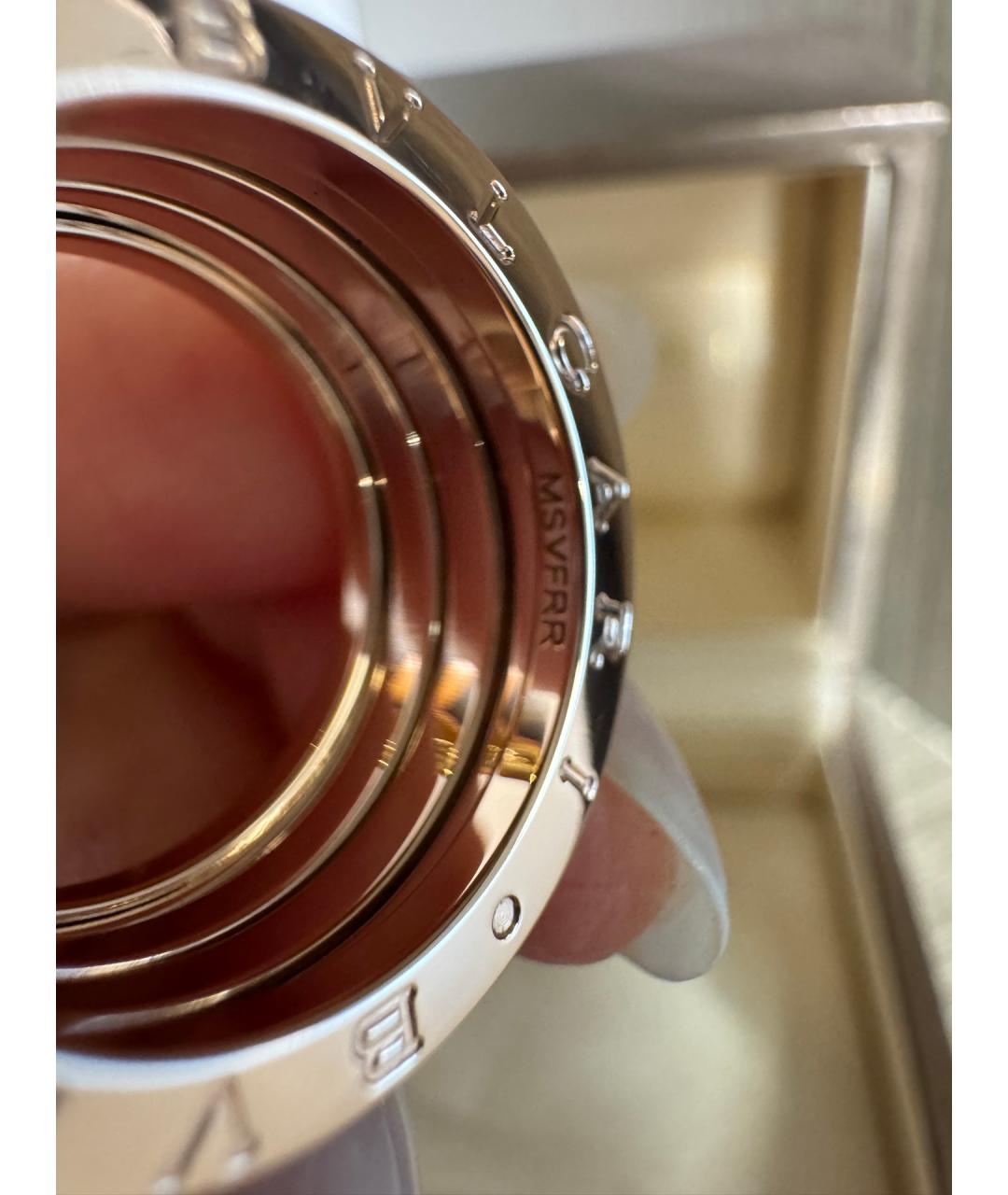 BVLGARI Золотое кольцо из розового золота, фото 9