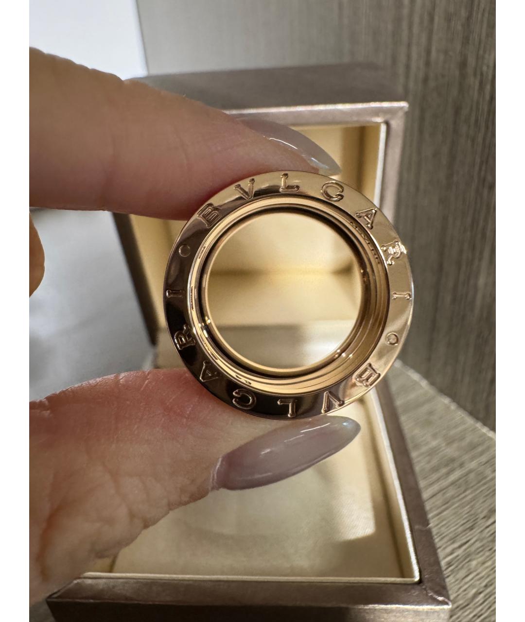 BVLGARI Золотое кольцо из розового золота, фото 5