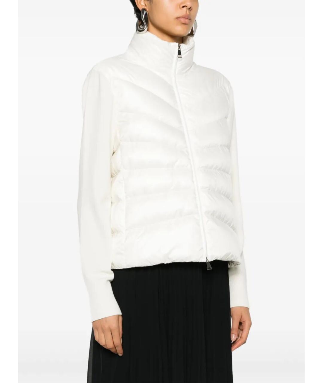 MONCLER Белая куртка, фото 2