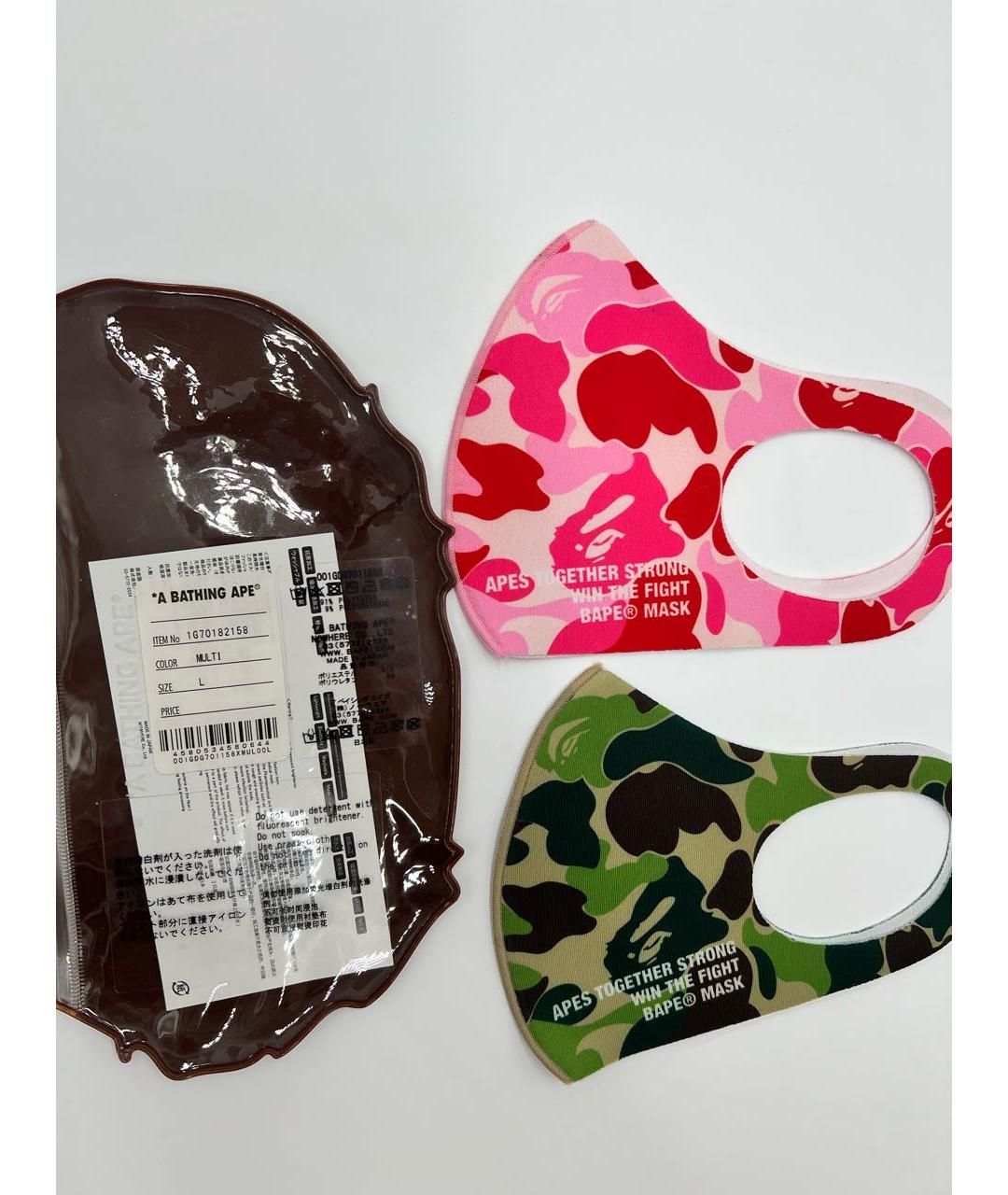 A BATHING APE Мульти шарф, фото 5