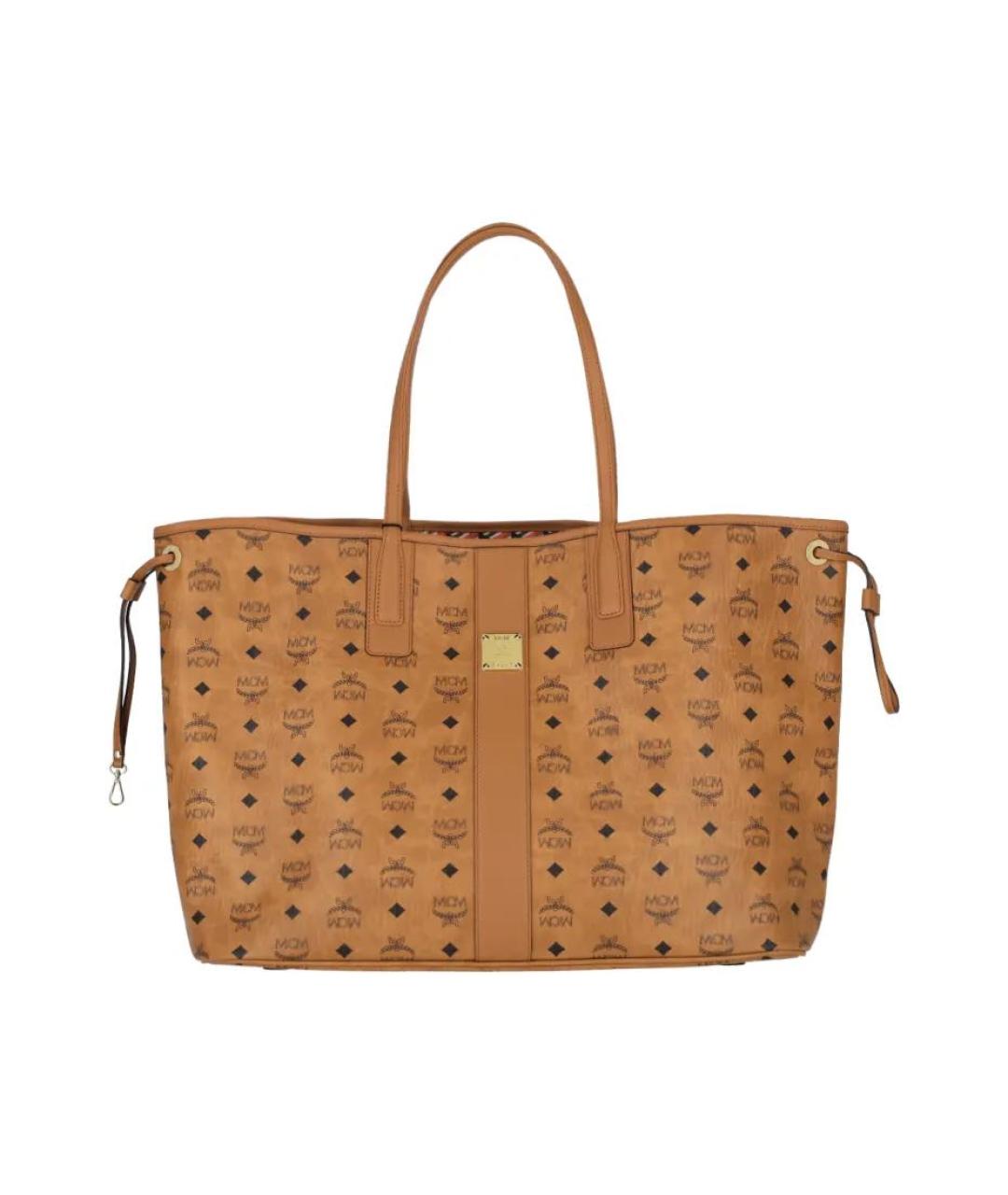 MCM Коричневая сумка тоут, фото 7