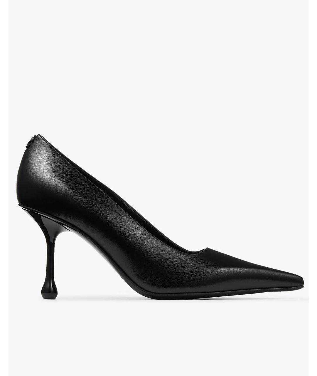 JIMMY CHOO Черные кожаные туфли, фото 6