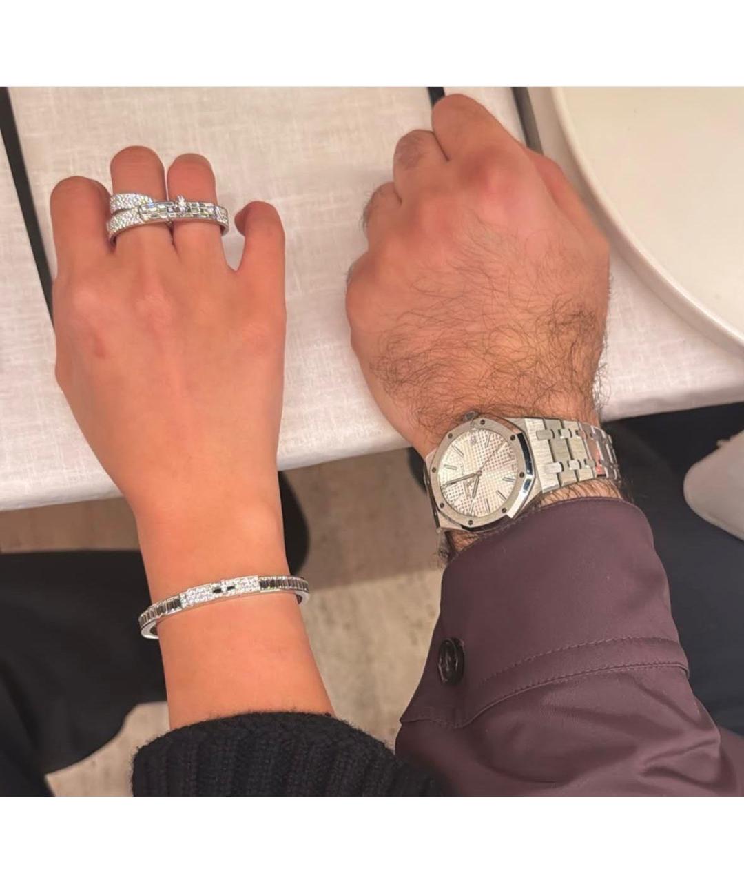 HERMES Белое кольцо из белого золота, фото 3