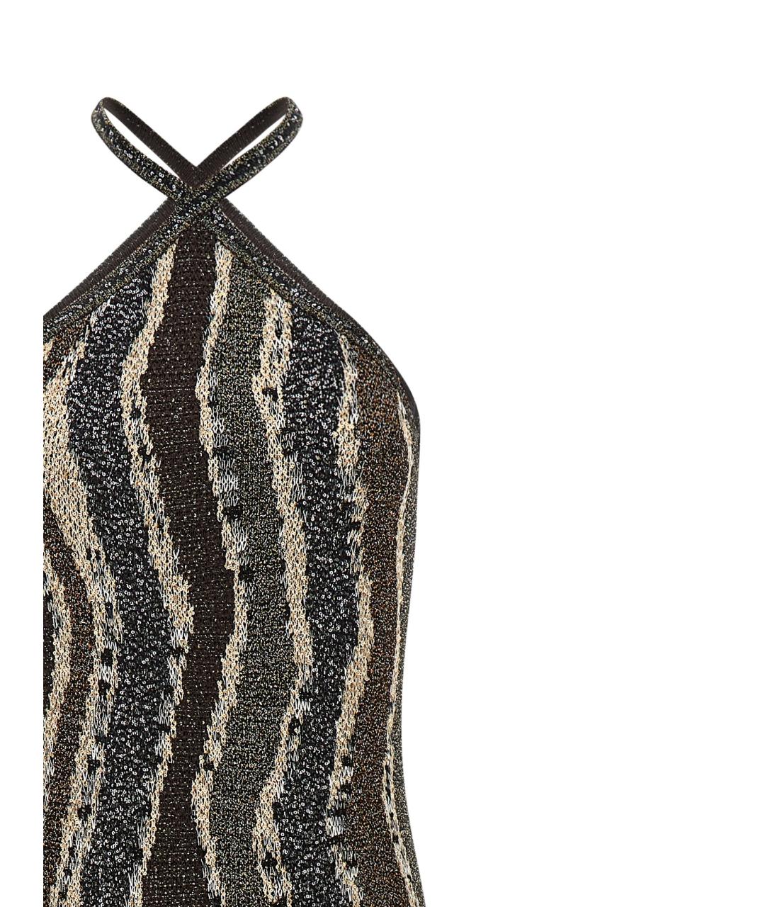 MISSONI Мульти вискозное платье, фото 3