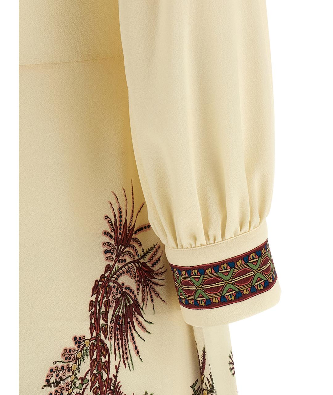 ETRO Мульти полиэстеровое платье, фото 4
