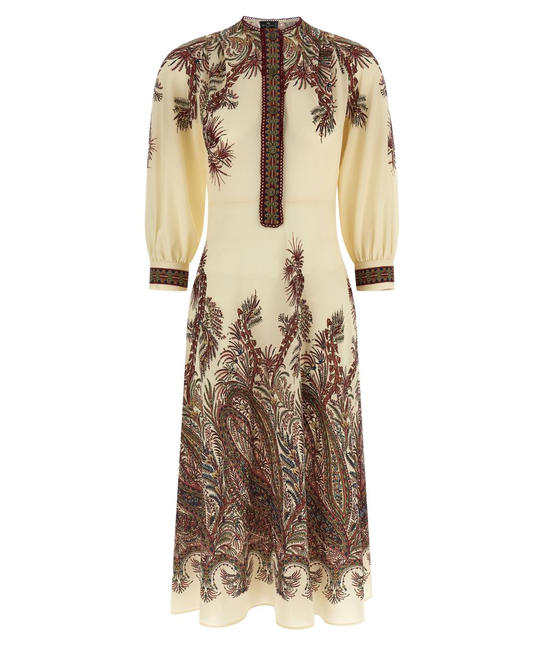 ETRO Мульти полиэстеровое платье, фото 1