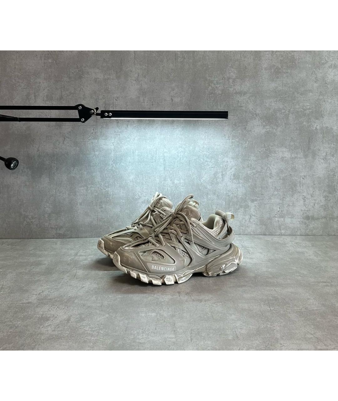 BALENCIAGA Серые кроссовки, фото 2