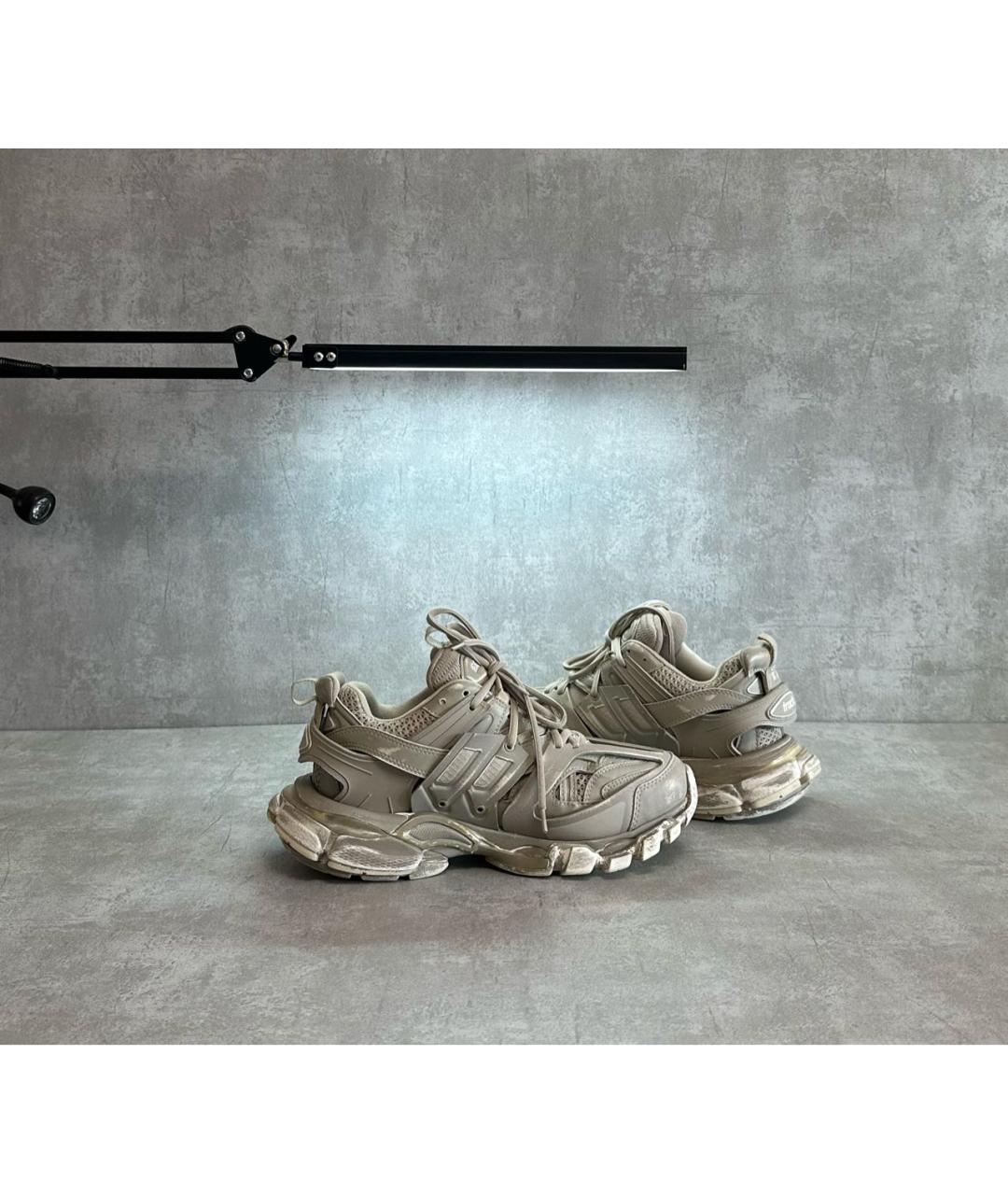 BALENCIAGA Серые кроссовки, фото 3