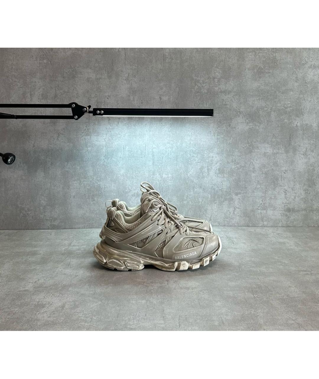 BALENCIAGA Серые кроссовки, фото 8