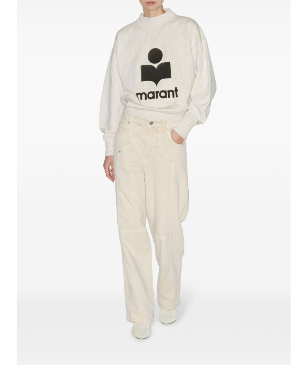 ISABEL MARANT Хаки полиэстеровый джемпер / свитер, фото 4