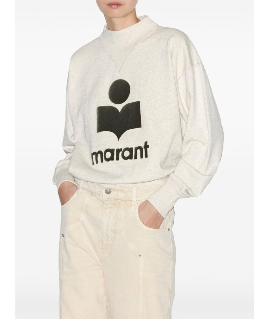 ISABEL MARANT Хаки полиэстеровый джемпер / свитер, фото 2