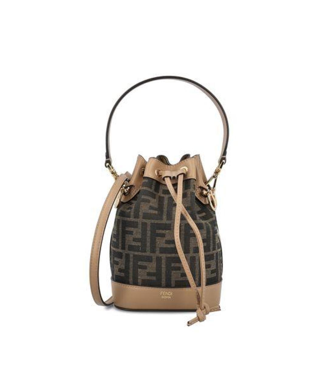 FENDI Мульти тканевая сумка с короткими ручками, фото 1