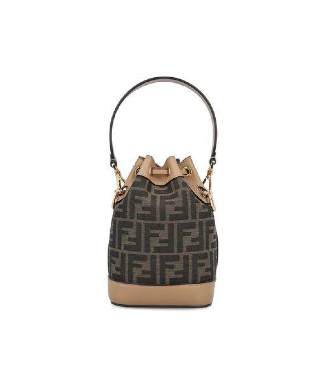 FENDI Мульти тканевая сумка с короткими ручками, фото 2