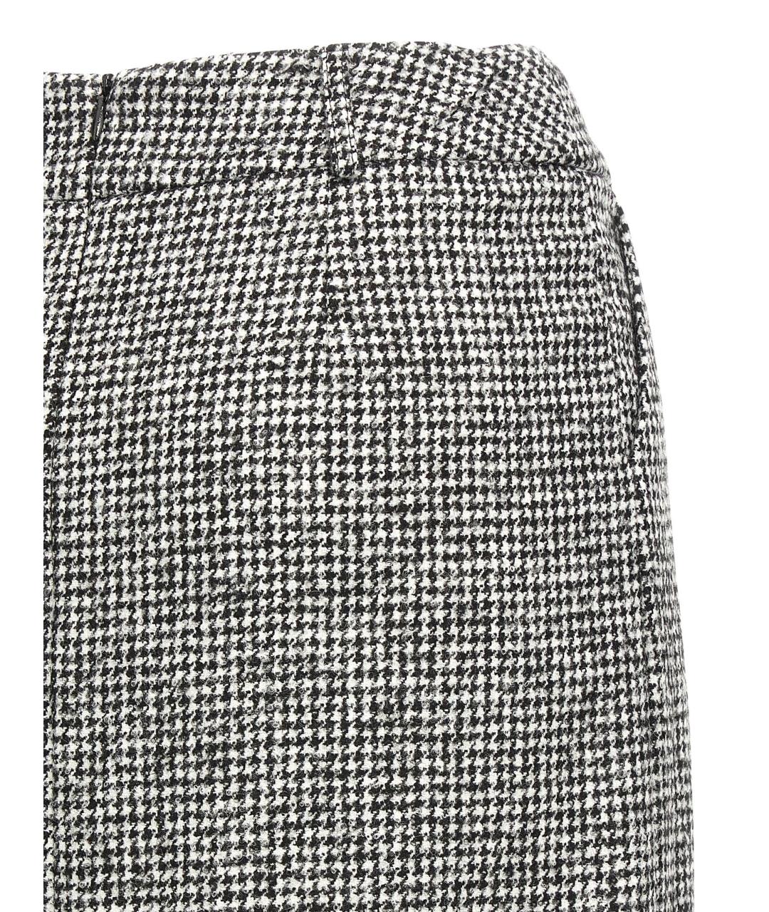 ERMANNO SCERVINO Мульти шерстяная юбка миди, фото 4