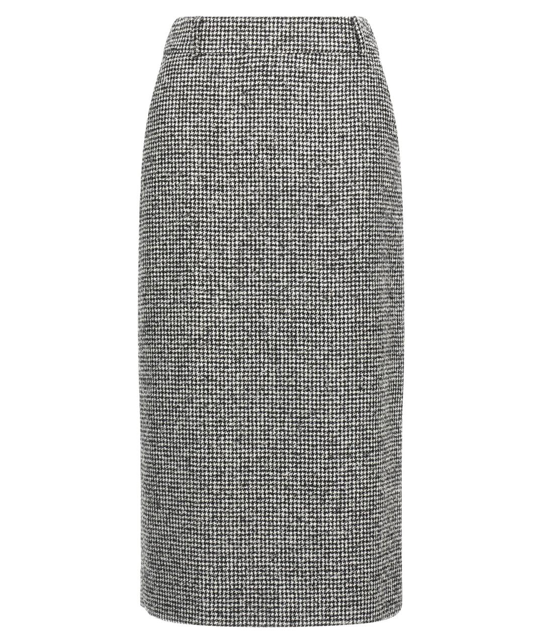ERMANNO SCERVINO Мульти шерстяная юбка миди, фото 1