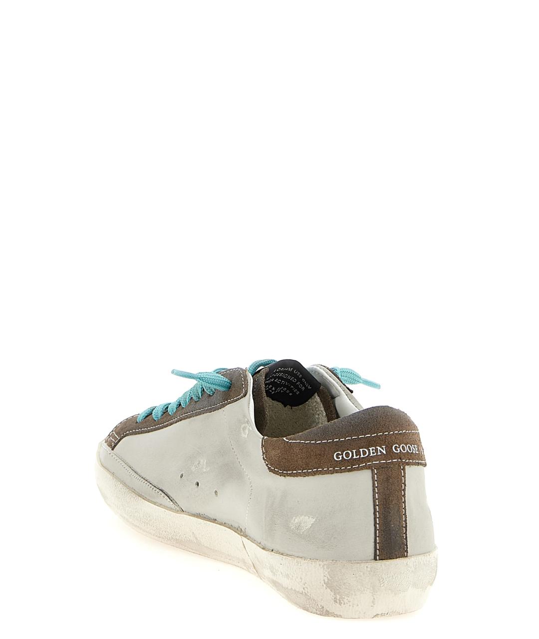 GOLDEN GOOSE DELUXE BRAND Мульти кожаные низкие кроссовки / кеды, фото 3