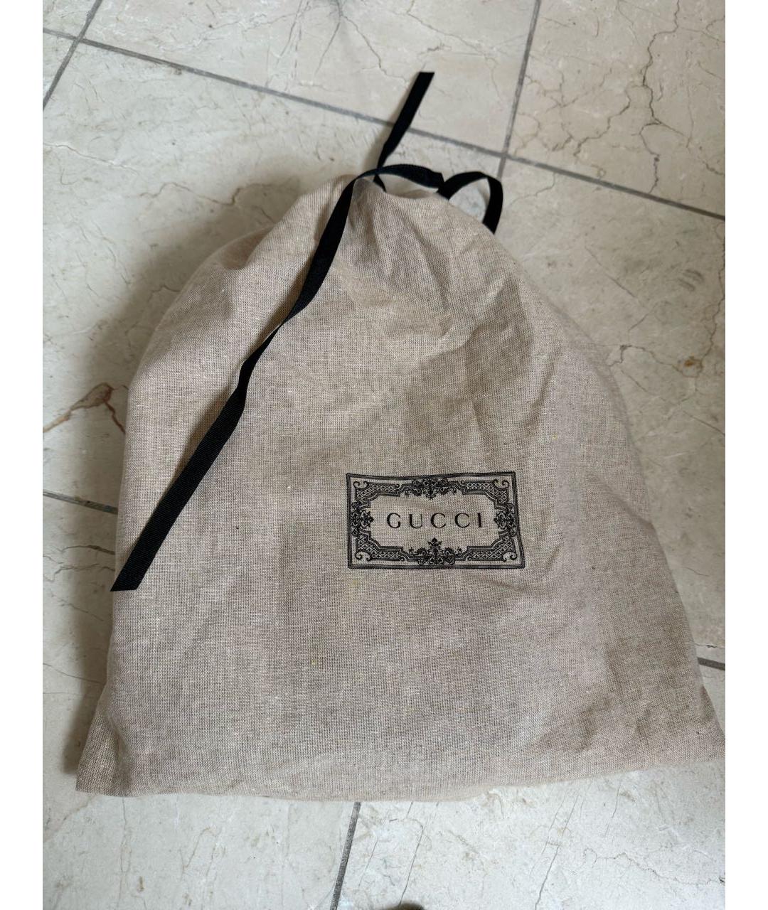 GUCCI Коричневая сумка с короткими ручками, фото 6