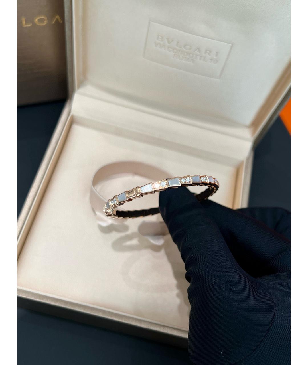 BVLGARI Золотой браслет из розового золота, фото 5