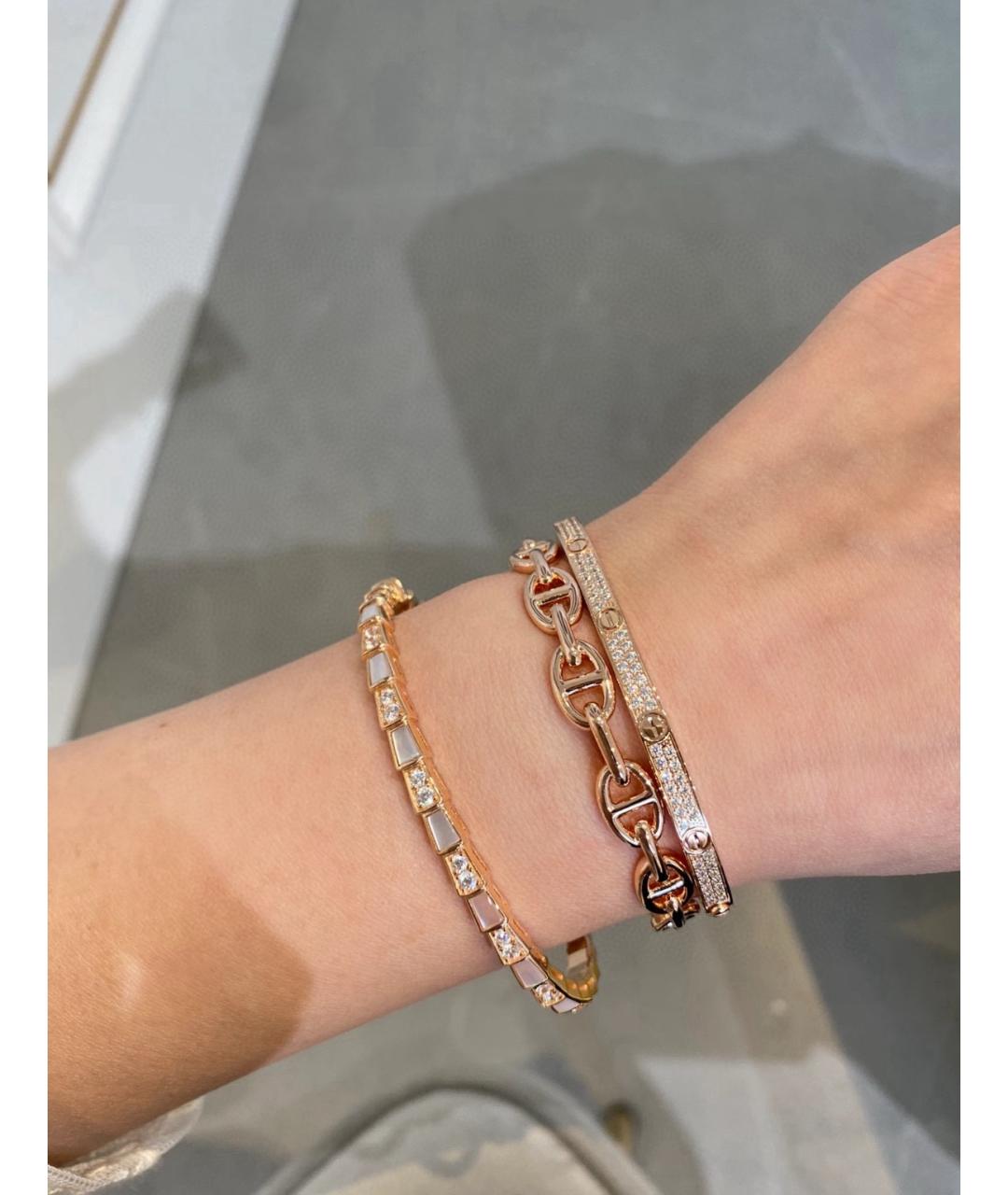 BVLGARI Золотой браслет из розового золота, фото 8