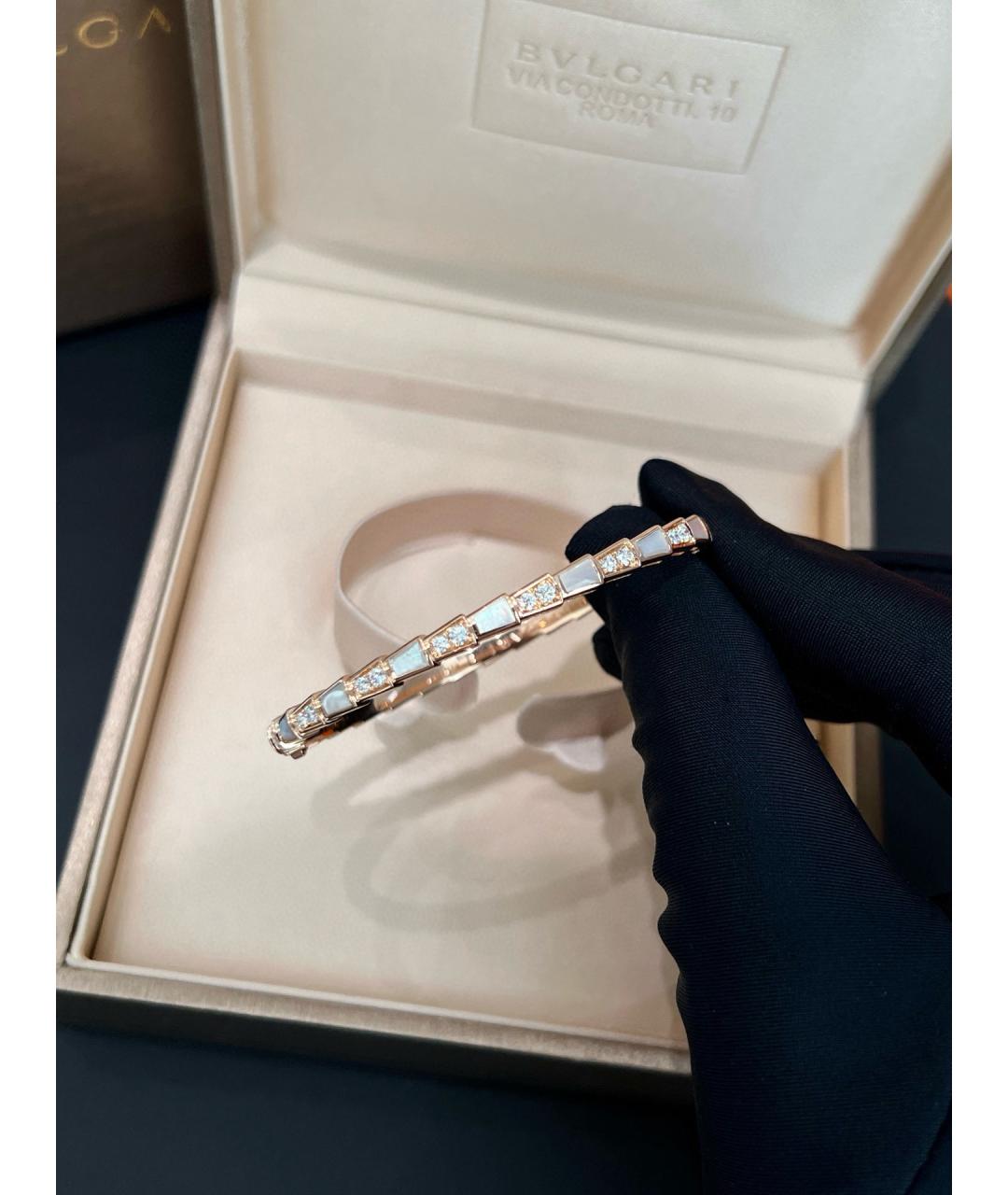 BVLGARI Золотой браслет из розового золота, фото 3