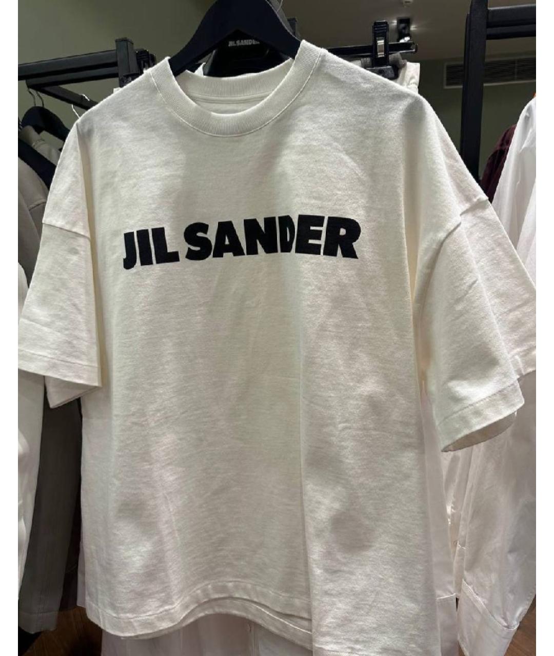 JIL SANDER Хлопковая футболка, фото 6