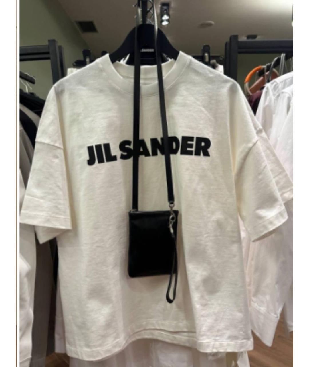 JIL SANDER Хлопковая футболка, фото 5