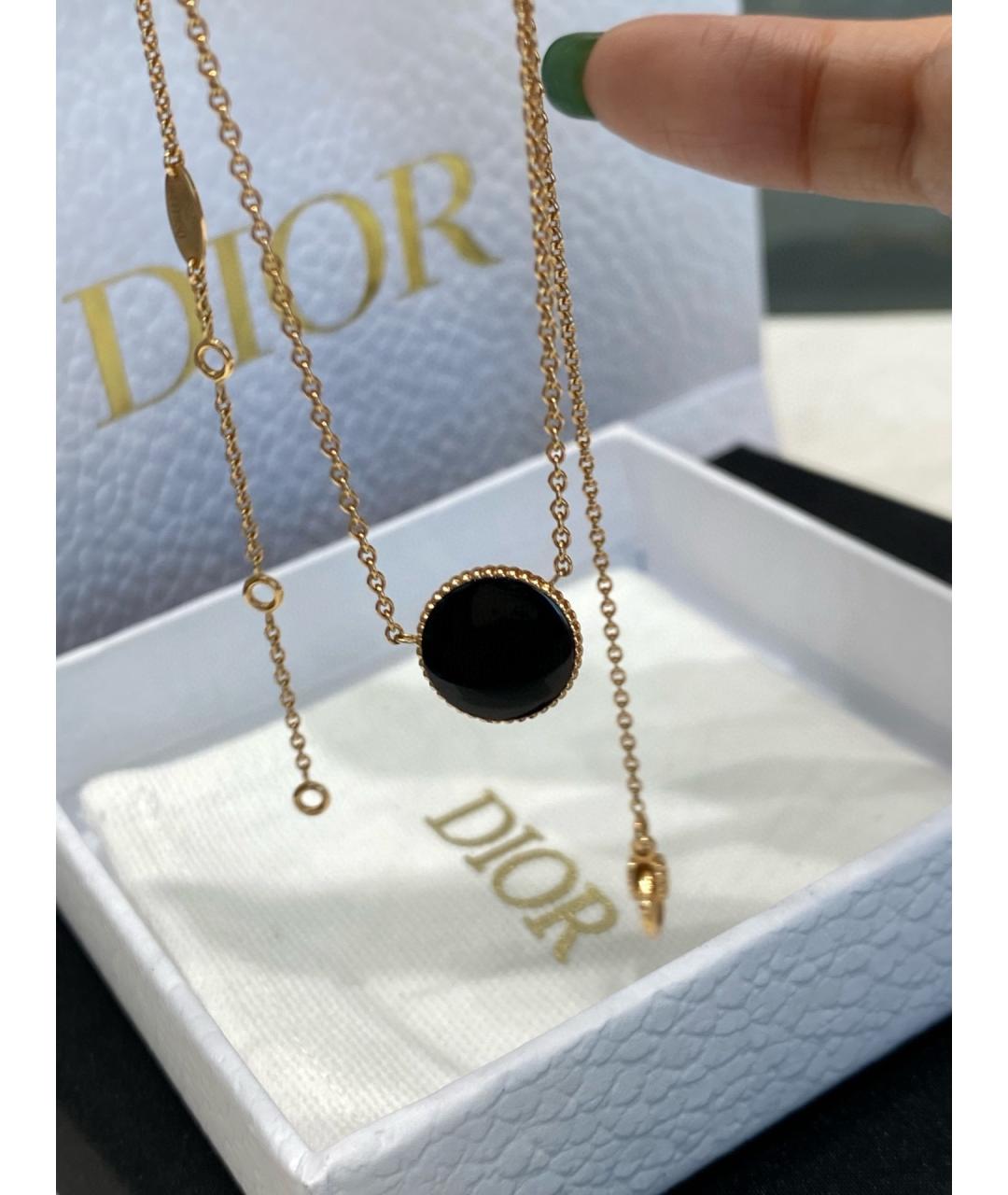 CHRISTIAN DIOR Золотое колье из розового золота, фото 3