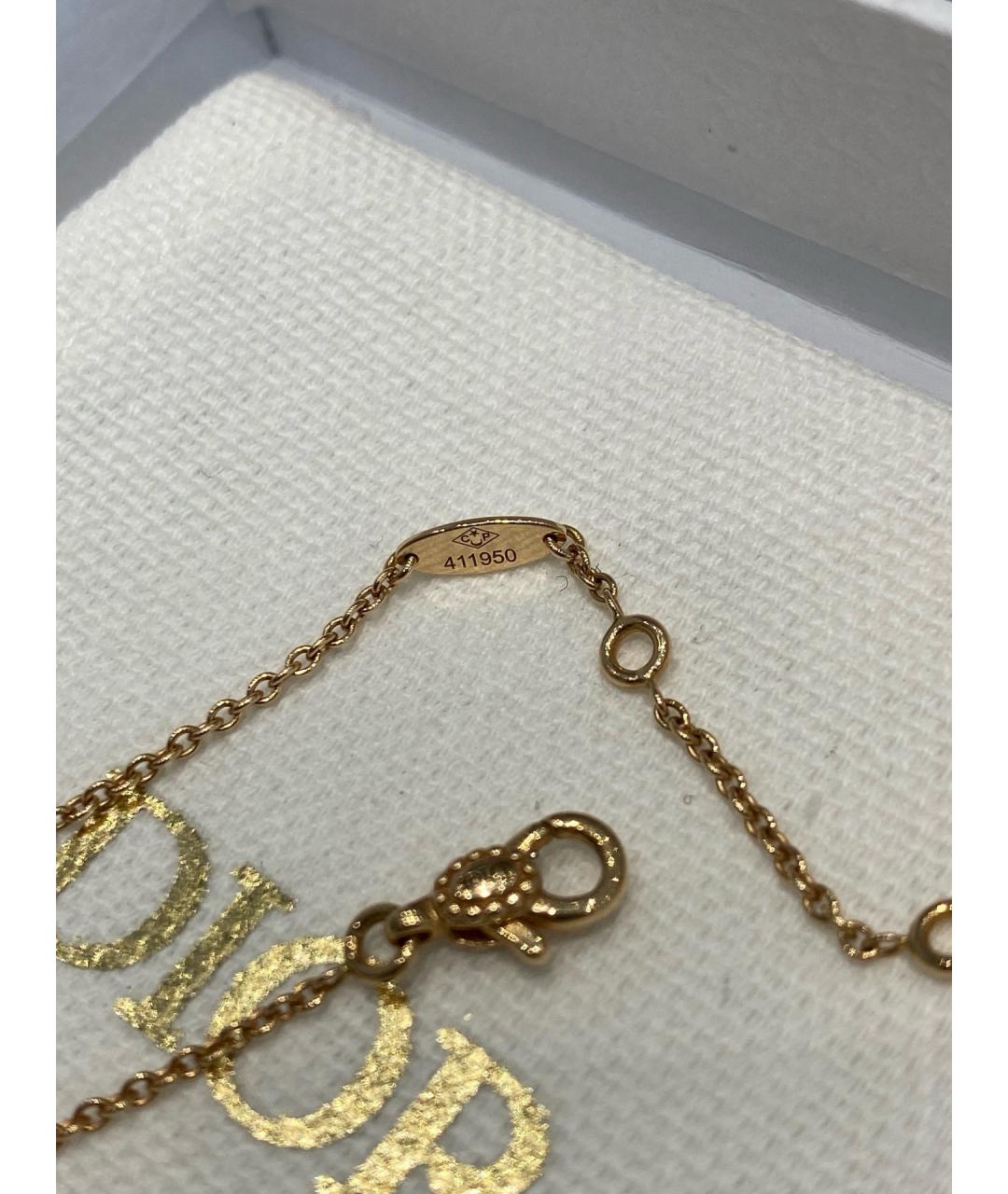 CHRISTIAN DIOR Золотое колье из розового золота, фото 4